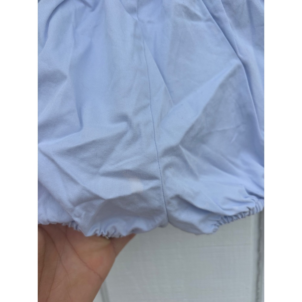 Cadet Roussell Paris Light Blue Suspenders Bubble Romper‎ Baby 18M - Picture 5 of 7